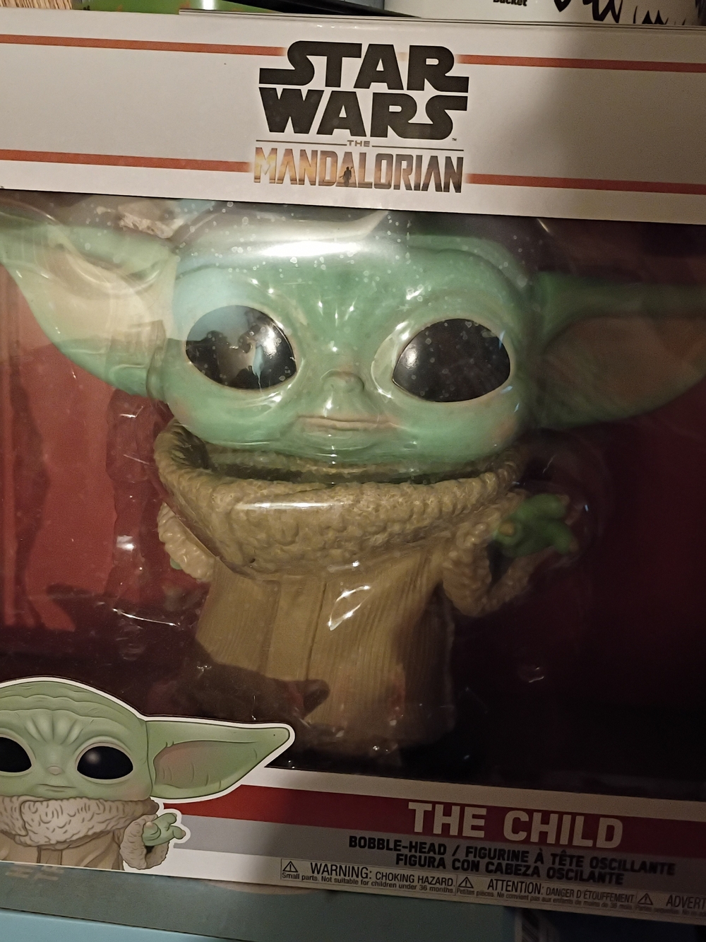 Funko Star Wars The Mandalorian The Child Bobble-Head - Green and Brown
